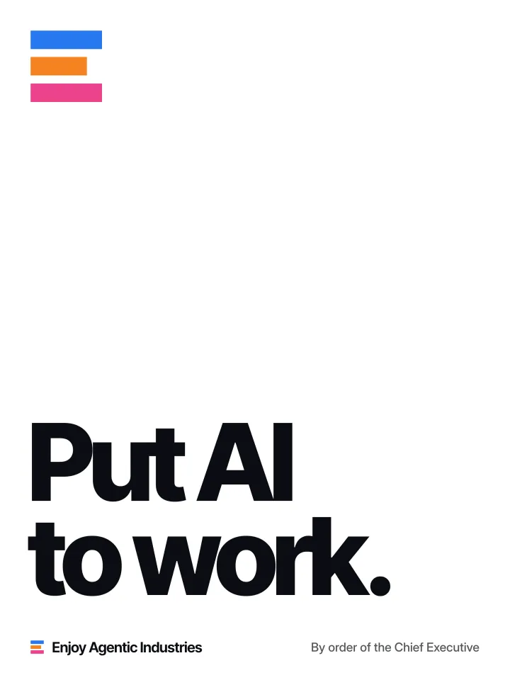 Put AI to work.
